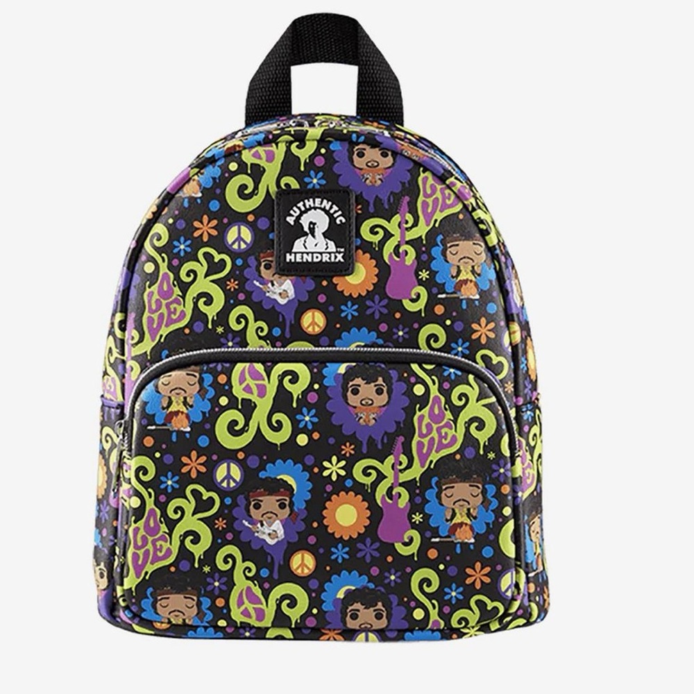NWT Funko, Pop Jimi Hendrix, mini backpack
